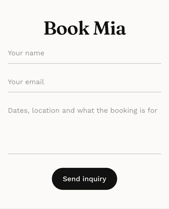 Work with me on an example page