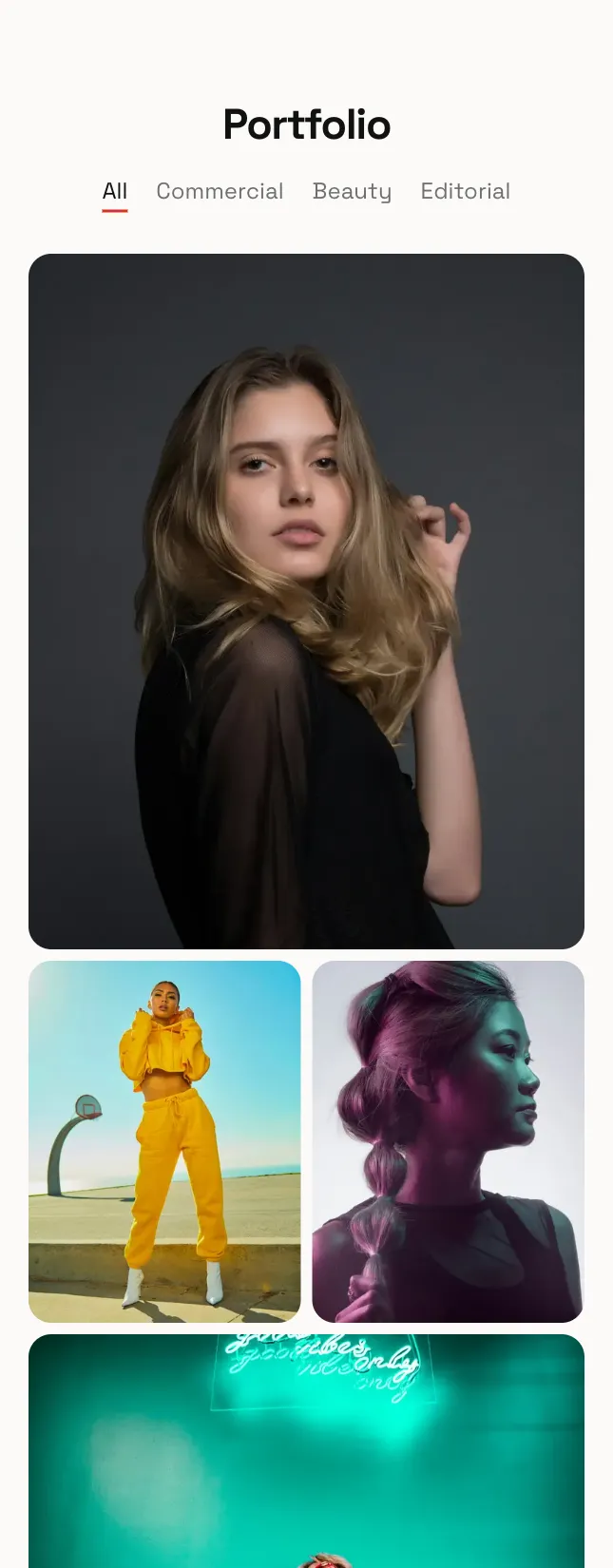 Galleries on an example page