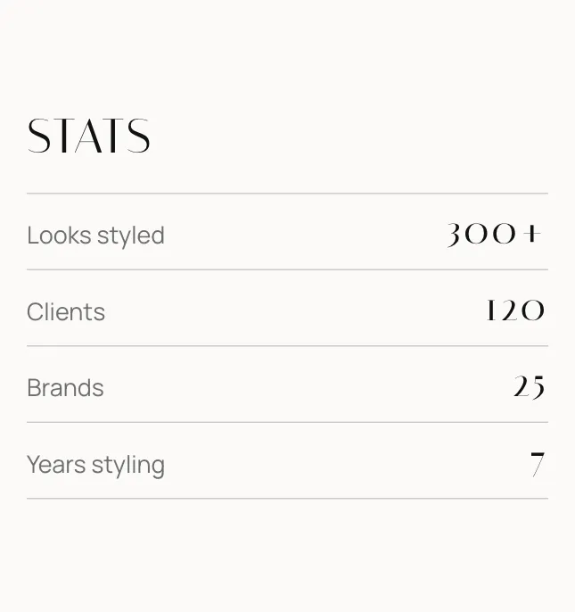 Your numbers on an example page